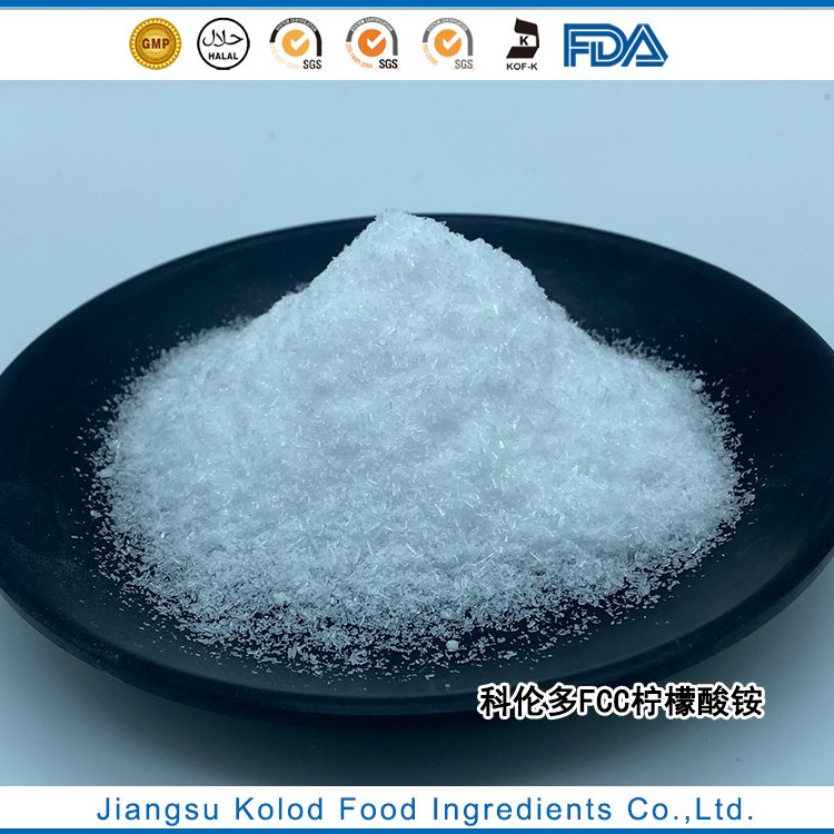 柠檬酸铵：多元应用驱动下的市场新势能